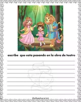 Vista previa - Hojas de trabajo - teatro ( actividades ) - página 1