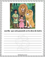 Vista previa - Hojas de trabajo - teatro ( actividades ) - página 3