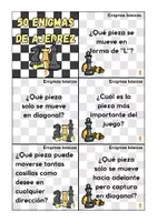 Vista previa - Tarjetas / Manipulativos - 50 Enigmas de ajedrez /50 Enigmes d'escacs - página 1