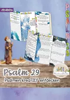 Vorschau - Stundenentwürfe - Psalm 29 kreatief im Unterricht bearbeiten - Deckblatt