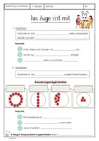 Vorschau - Arbeitsblätter - Anrichten und Garnieren - Ernährung und Soziales ES - Deckblatt