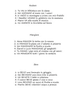 anteprima - Esercizi - Foglio di lavoro: coniuga i verbi all'indicativo presente - Pagina 1