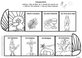 Vorschau - Stundenentwürfe - Materialpaket Religion Ostern, Ostergeschichte - Seite 2