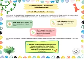 Vista previa - Hojas de trabajo - Aventura con los Dinosaurios(Funciones Ejecutivas 4-6 años) - página 3