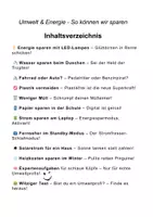 Vorschau - Stundenentwürfe - Prozentrechnen: Umwelt & Energie - 6/7 Klasse - Seite 1