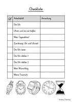 Vorschau - Arbeitsblätter - Übungsheft/Arbeitsheft: Die Uhr - Seite 2