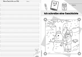 Vorschau - Arbeitsblätter - Geschichten schreiben - Seite 2