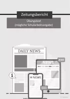 Vorschau - Stundenentwürfe - Zeitungsberichte schreiben - Materialpaket - Seite 1