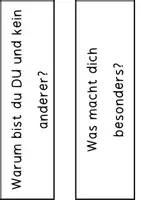Vorschau - Arbeitsblätter - Impulsfragen über das Ich - Seite 1