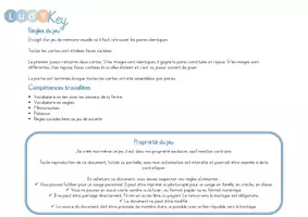 Aperçu - Apprentissages en autonomie - JEU DES PAIRES FRANCAIS ANGLAIS ANIMAUX DE LA FERME - Page 2