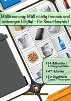 Vorschau - selbst erstellte Cliparts/Grafiken - Mülltrennung: Müll richtig trennen und entsorgen (digital - für Smartboards) - Deckblatt