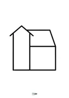 Vorschau - Mal- und Bastelvorlagen - Architektur im Kunstunterricht - Hausformen und Gestaltung - Seite 3