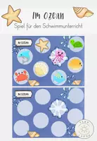 Vorschau - Stationenlernen - Wachsendes Materialpaket - Schwimmen - Seite 1