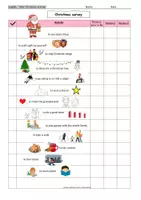 Vorschau - Arbeitsblätter - "Find somewone who ..." After Christmas Survey - Seite 3