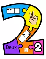 Aperçu - Apprentissages en autonomie - Affiches des chiffres de 0 à 9 - Page 3