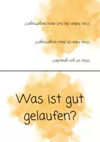 Vorschau - Lehrpläne/Lehrermaterial - Reflexionskarten für Unterrichtsbesuche (Orange) - Seite 2