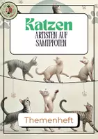 Vorschau - Unterrichtsreihen - Die Katze - Themenheft, Säugetier - Deckblatt