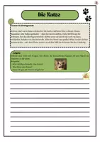 Vorschau - Unterrichtsreihen - Die Katze - Themenheft, Säugetier - Seite 2