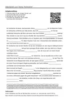 Vorschau - Arbeitsblätter - Lernposter + Arbeitsblätter zum Thema "Verbrechen" (Lückentext, Hörverstehen) + Lösung & MP3 + Mindmap + Infografik - Seite 1