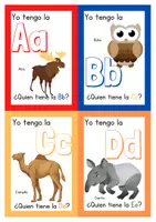 Vista previa - Decoración del aula - Juego de cartas / yo tengo la a ¿quién tiene la b? - página 1