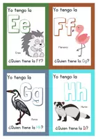 Vista previa - Decoración del aula - Juego de cartas / yo tengo la a ¿quién tiene la b? - página 2