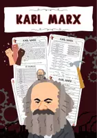Vorschau - Arbeitsblätter - Karl Marx English Textverständnis Englisch Exercises VokabelnLeseverstehen Worksheet - Deckblatt