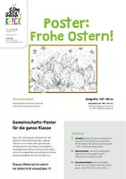 Vorschau - Mal- und Bastelvorlagen - Riesiges Gemeinschaftsposter für Ostern * inkl. 𝕘𝕣𝕒𝕥𝕚𝕤 Ausmalbild * - Seite 3