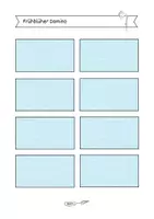 Vorschau - Spiele - Frühblüher Domino Wortebene + Satzebene (2-fach differenziert) - Seite 3