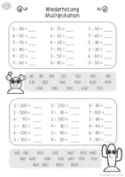 Vorschau - Unterrichtsreihen - Halbschriftliche Multiplikation bis 1000 – Arbeitsblätter & Strategien (Mathe Klasse 3/4) - Seite 2
