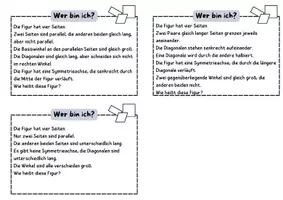 Vorschau - Aufgabenkarten - Kopfgeometrie: Wer bin ich? - Seite 3