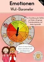 Vorschau - Fördermaterial/Inklusion - Wutbarometer zur Emotionskontrolle - Deckblatt