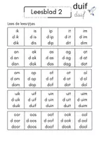 Voorbeeld - T03 Leesblaadjes thema 3- bij hup en aap - Pagina 3