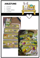 Vorschau - Präsentationen/Tafelbilder - Ostern Feriengruß - Schokolade - Giveaway Vorlage (Freebie) - Seite 2