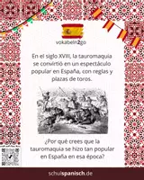 Vorschau - Bildkarten - Redekarten "La tauromaquia / El toreo / Las corridas de toro" - Seite 3