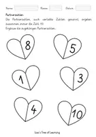 Vorschau - Arbeitsblätter - Materialpaket Mathematik – Rechenübungen bis 10 für die 1. Klasse - Seite 3