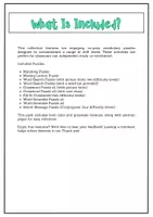 Vorschau - Arbeitsblätter - Spring : Vocabulary Puzzles (English) - Seite 2