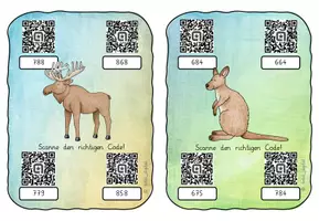 Vorschau - Stundenentwürfe - QR Rechenspur / Rechenspaziergang "schriftliche Addition" - Seite 3