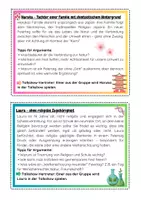 Vorschau - Arbeitsblätter - Ein neuer Feiertag - Rollenspiel in Ethik - Deckblatt