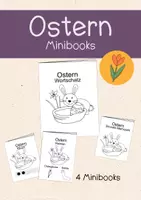 Vorschau - Spiele - Ostern 🐇 Minibooks 📖 Wortschatz - Deckblatt
