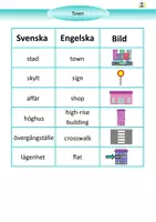 förhandsvisning - Engelska Town 3 spel med stödstruktur - sida 2