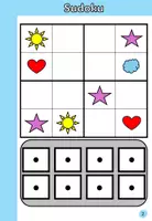 Vorschau - Mal- und Bastelvorlagen - Sudoku mit Formen und Farben - Klettmappen - Seite 2