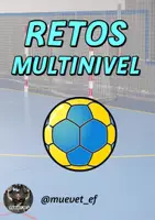 Vista previa - Juegos / Gamificación - 24 retos de balonmano multinivel - Portada