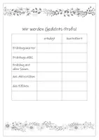 Vorschau - Arbeitsblätter - Frühlingsgedichte - Akrostichon und Elfchen - Seite 2