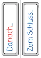 Vorschau - Lehrpläne/Lehrermaterial - „Heute machen wir...“-Karten für die 1. Klasse (grau) - Seite 2