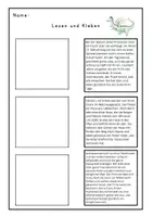 Vorschau - Arbeitsblätter - Deutsch: Märchen Lesen und Kleben - Seite 2
