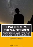 Vorschau - Anderer Materialtyp - Gesprächskarten zum Thema Sterben für "Wie man unsterblich wird" (S. Nicholls) - Deckblatt