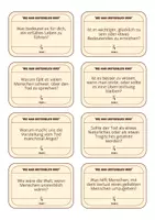 Vorschau - Anderer Materialtyp - Gesprächskarten zum Thema Sterben für "Wie man unsterblich wird" (S. Nicholls) - Seite 2