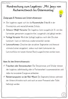 Vorschau - Mal- und Bastelvorlagen - Legekreis Klasse 3-6 Aschermittwoch, Karwoche & Ostern (Bibel) Ostern Religion - Seite 2