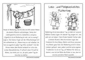 Vorschau - Arbeitsblätter - Muttertag Lies- und Malgeschichten 2. Klasse - Seite 3