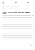 Vorschau - Arbeitsblätter - Leistungskontrolle - Politik in der Gemeinde - Seite 1